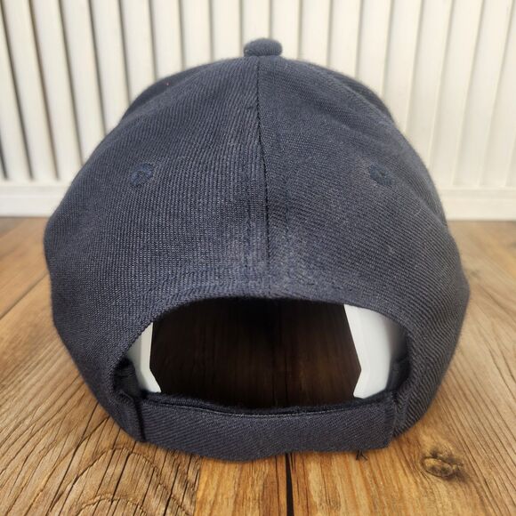 USS Billings LCS-15 Naval Ship Strapback Hat Cap Blue Navy USA Eagle Crest - Picture 5 of 10